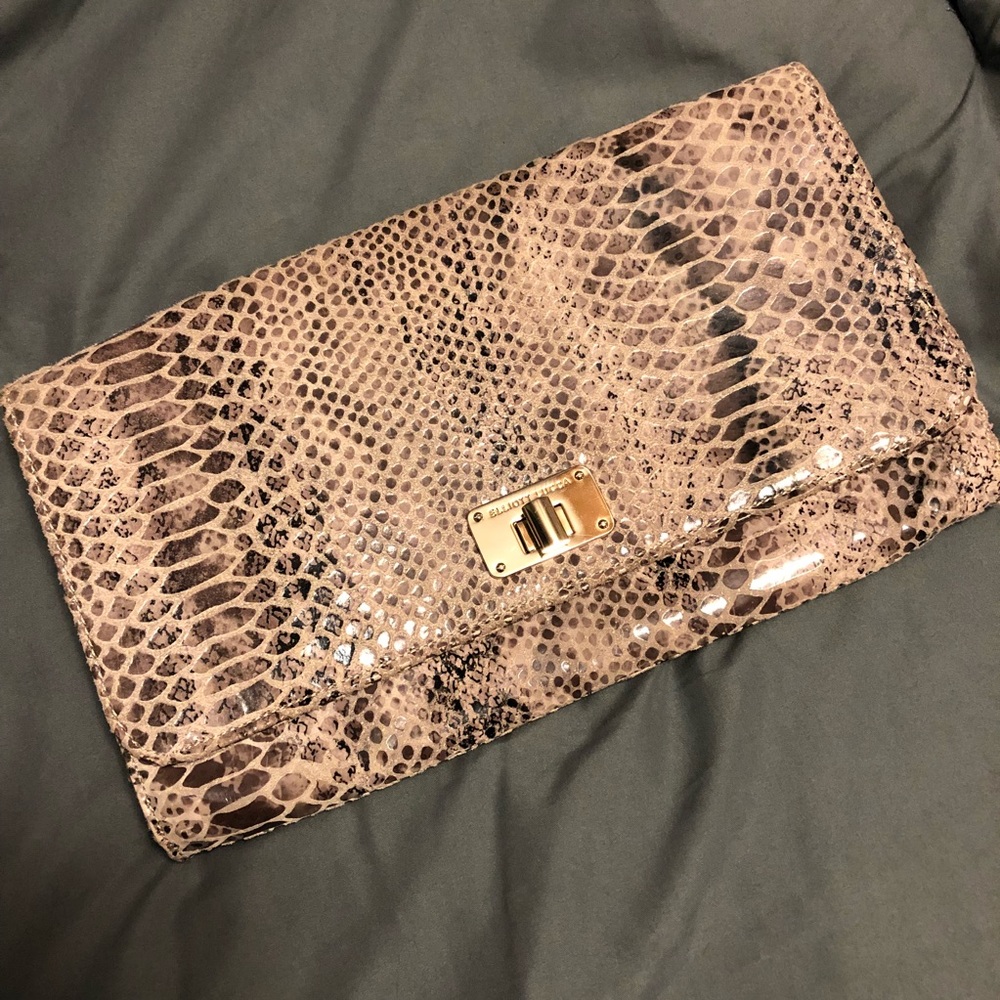 Snake Skin Clutch